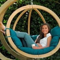 logica grot Kritisch Globo Hangstoel hout | Rainbow Hangmatten